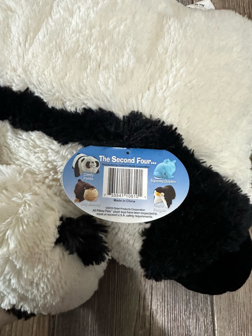 Pillow Pets 2010 Panda Bear folding plush pillow NWT as seen on TV - Picture 6 of 11